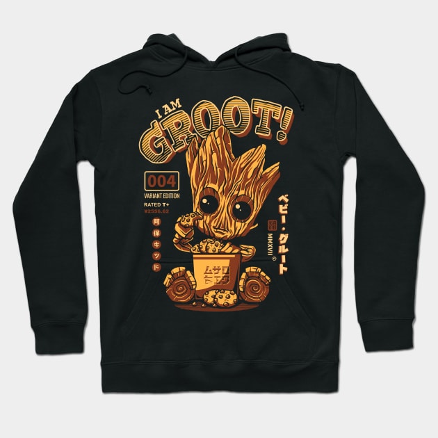 Cute Baby Groot! Hoodie by Aho Kid